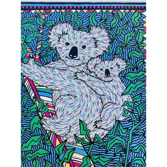 1991 Framed Prints Made Haiti Graphique de France Graphic Elephant Polar Bear - Picture 6 of 12